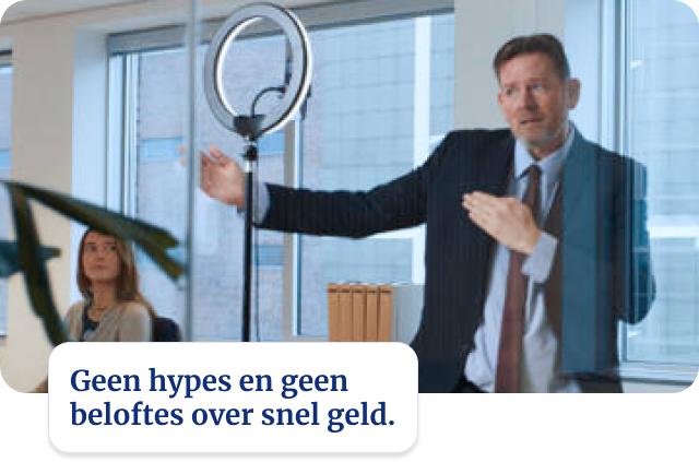 Beleg in nuchterheid - geen hypes