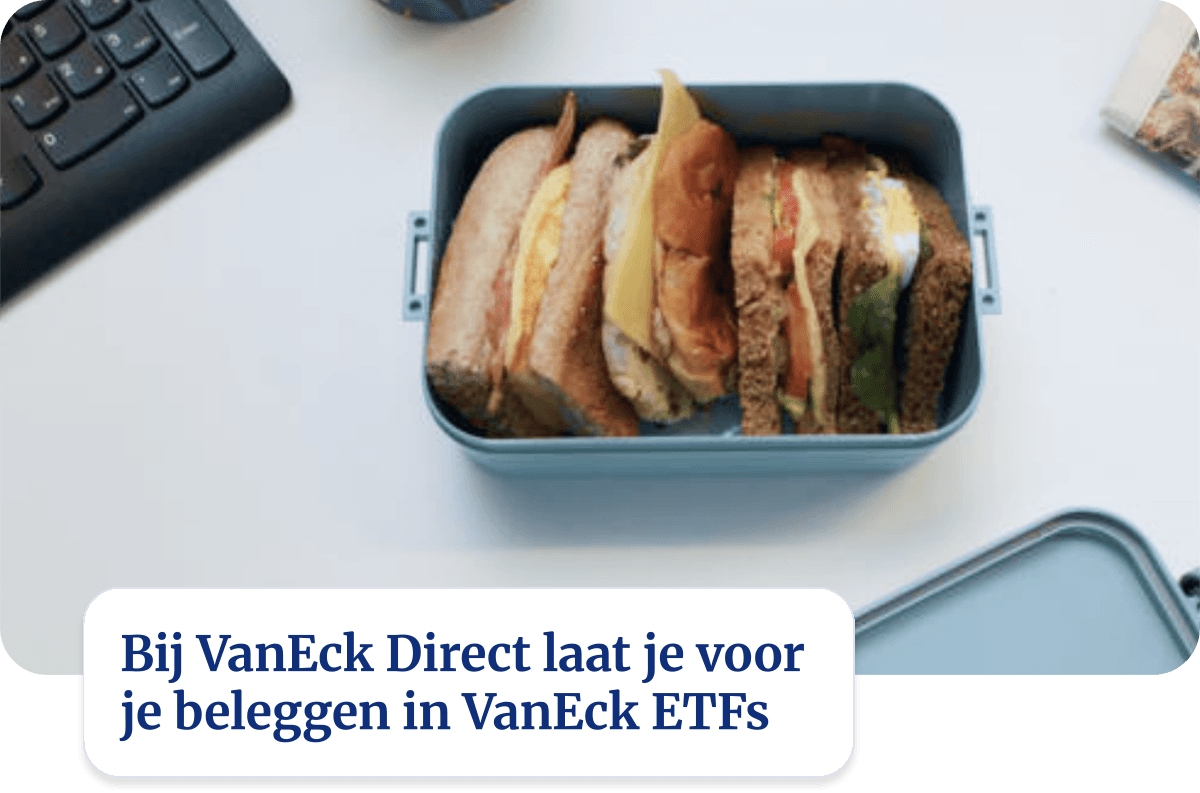 ETF spreiding - broodtrommel illustratie